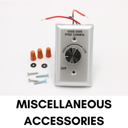 Picture for category Miscellaneous Accessories