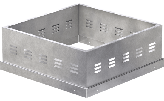 Picture of Vented Curb Extension, 19 In. Square Base for Model CUBE